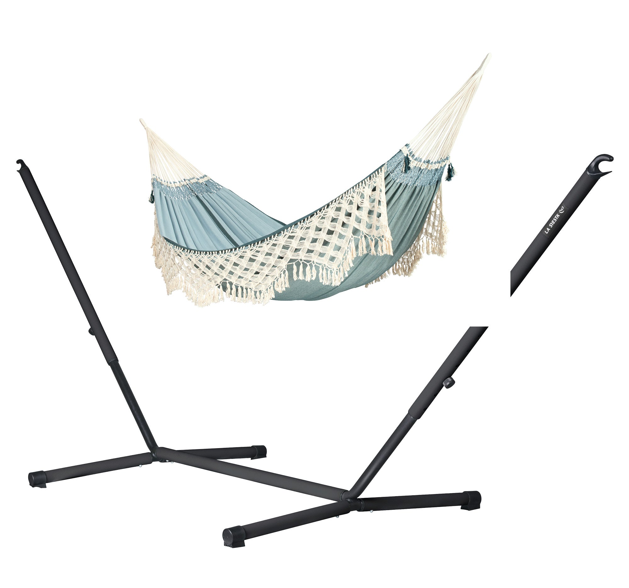 la-siesta-nautico-brazil-amaca-king-in-cotone-biologico-con-supporto-in-acciaio- image 4