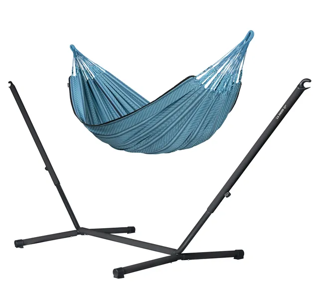 la-siesta-nautico-colombia-anthracite-blue-zebra-amaca-doppia-cotone-bio-con-sup image 1