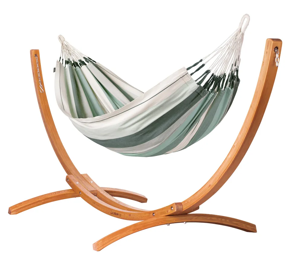 la-siesta-maera-organic-olive-set-amaca-singola-in-cotone-biologico-con-supporto image 1