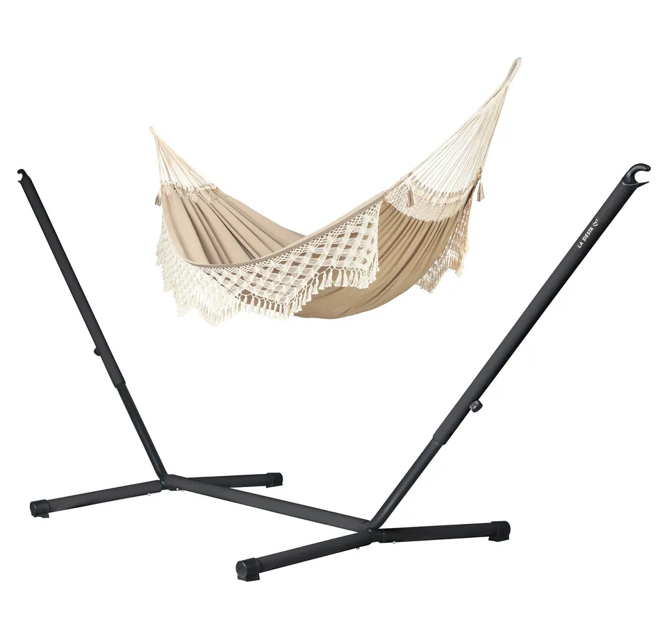 la-siesta-nautico-brazil-anthracite-muscade-amaca-king-bio-con-supporto image 1