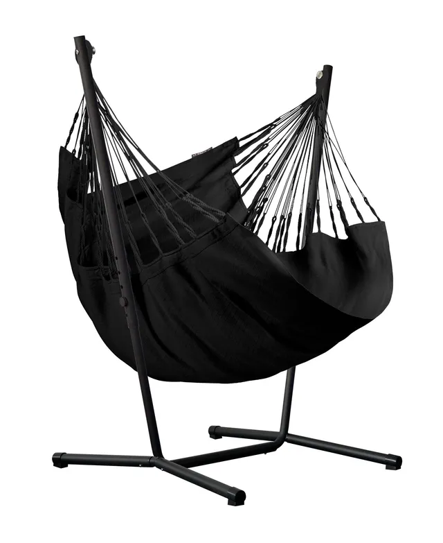 la-siesta-fiji-organic-onyx-poltrona-sospesa-comfort-con-supporto-acciaio image 1