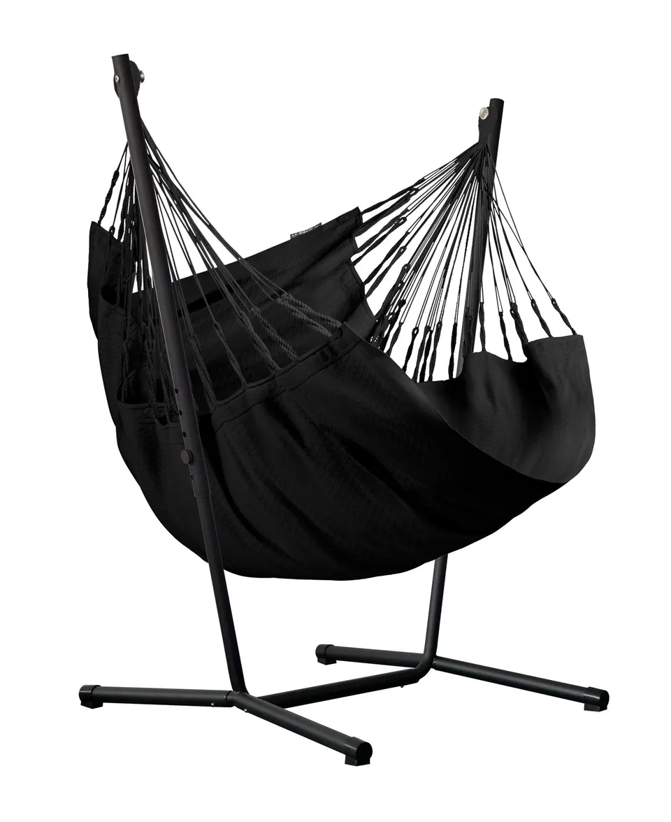 la-siesta-fiji-organic-onyx-poltrona-sospesa-comfort-con-supporto-acciaio image 1
