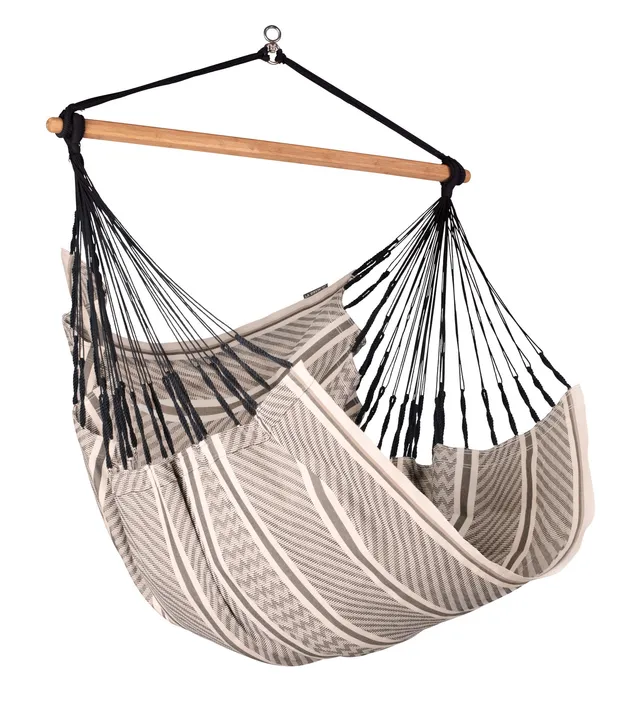 la-siesta-habana-zebra-poltrona-sospesa-basic-in-cotone-biologico image 1