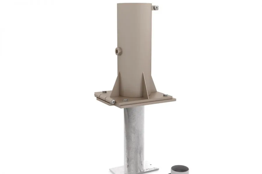 poggesi-tubo-interrato-con-supporto-inclinabile-pandum image 1