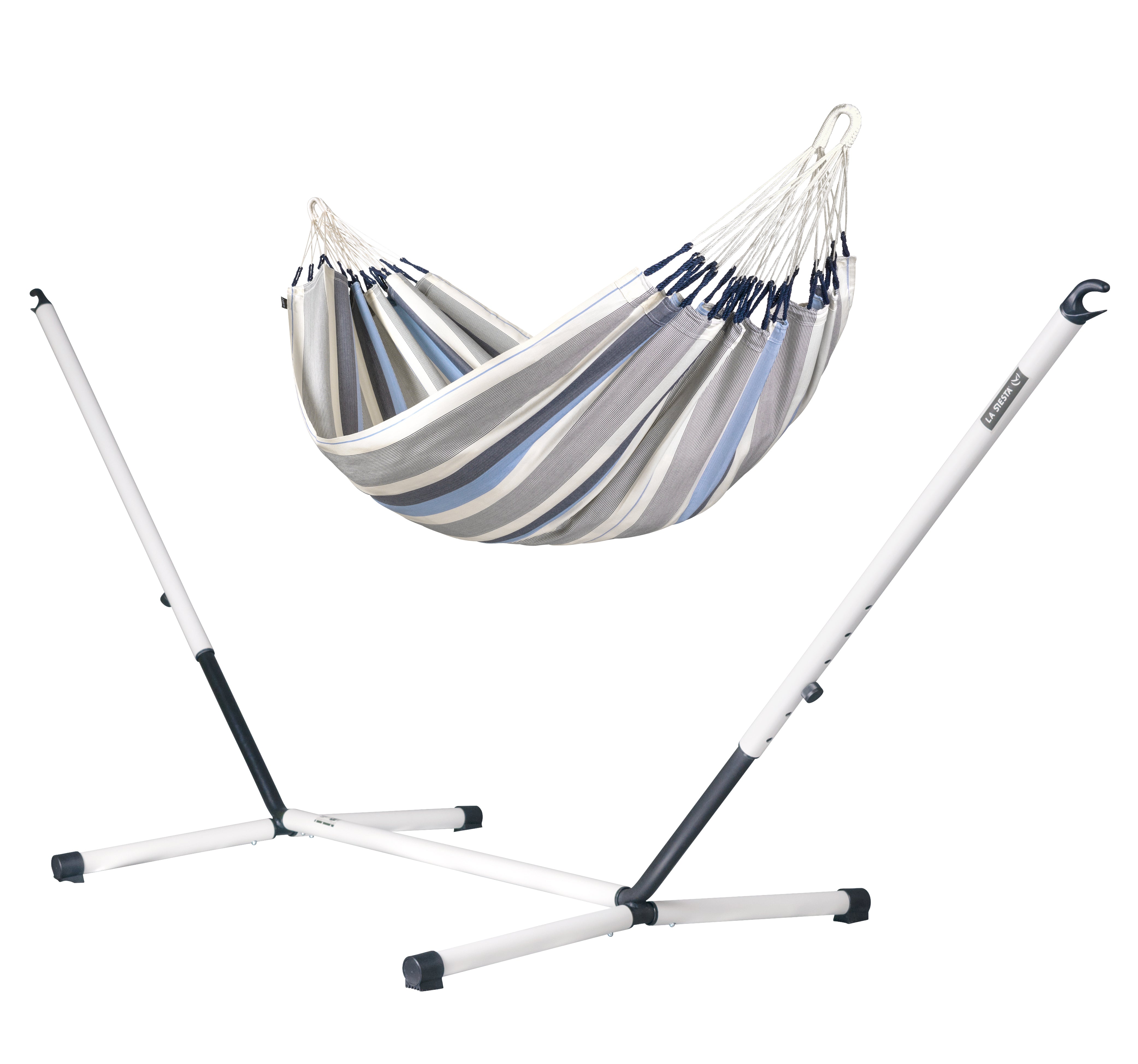 la-siesta-nautico-outdoor-sea-salt-amaca-singola-outdoor-con-supporto-in-acciaio image 1
