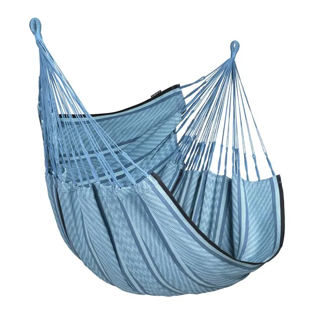 la-siesta-cumbia-organic-blue-zebra-poltrona-sospesa-king-in-cotone-biologico image 1