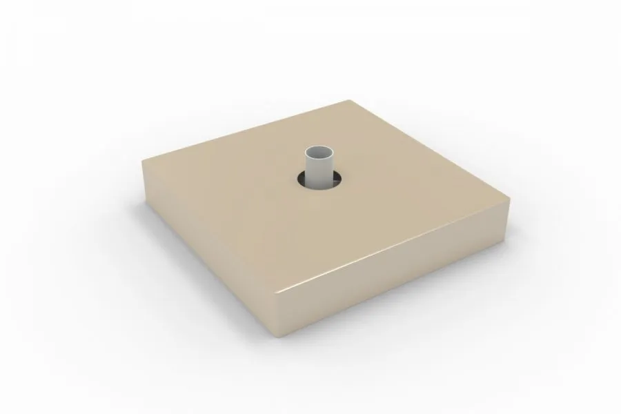 poggesi-copribase-in-alluminio-per-base-90x90-cm image 1