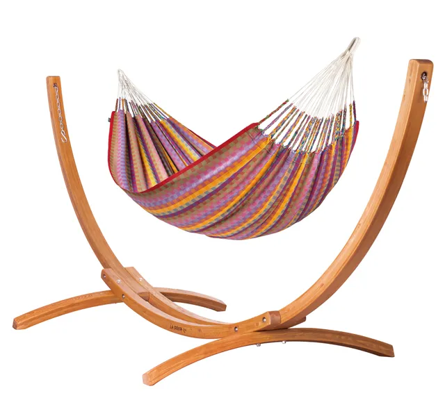 la-siesta-maera-colombia-flowers-amaca-doppia-con-supporto-eucalipto image 1