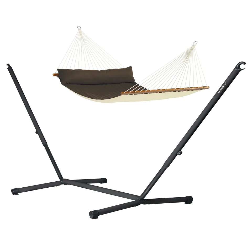 la-siesta-nautico-outdoor-r-padded-anthracite-arabica-set-amaca-a-bastone-king-s image 1