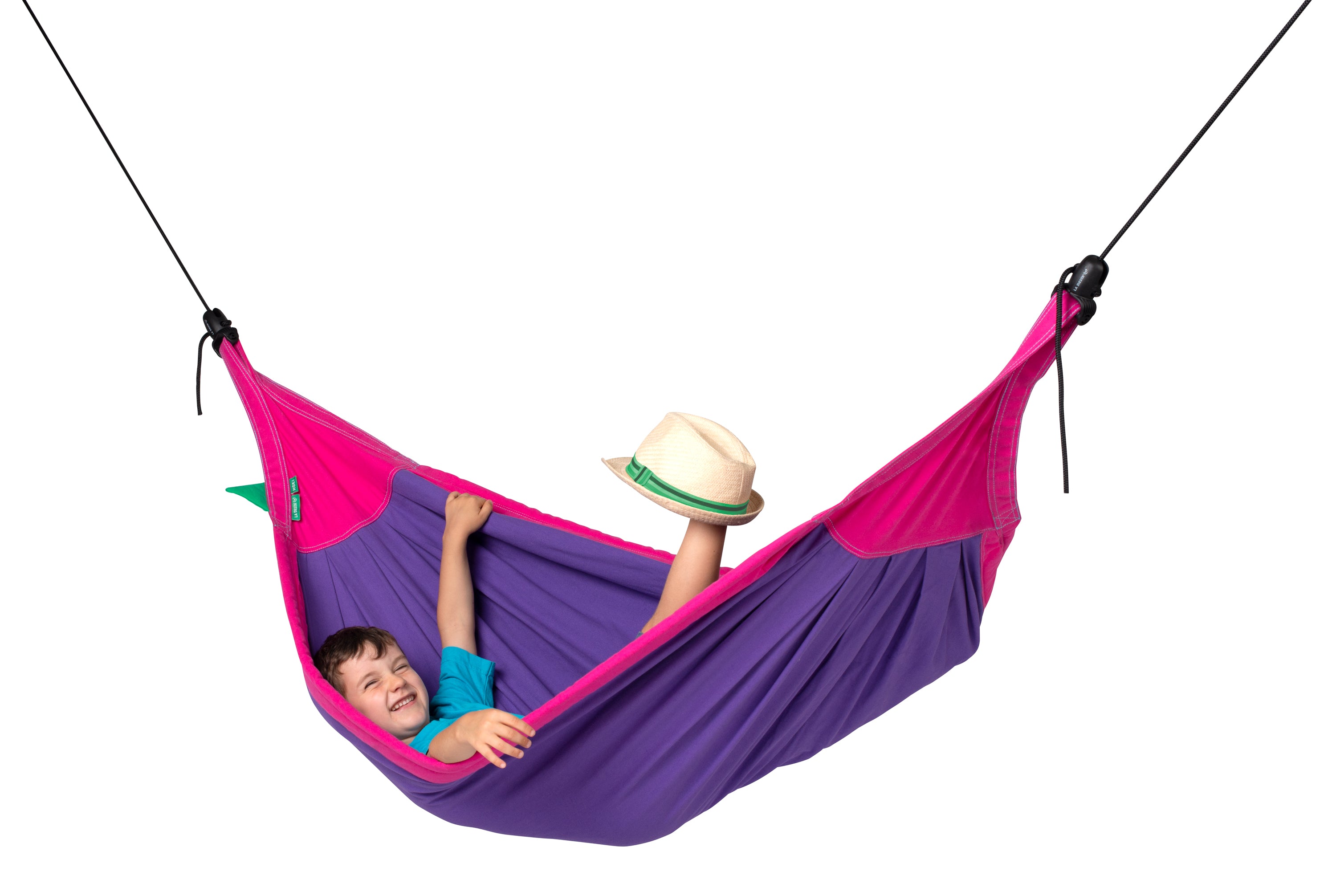 la-siesta-moki-lilly-amaca-imbottita-per-bambini-in-cotone-biologico-lilla-rosa image 2