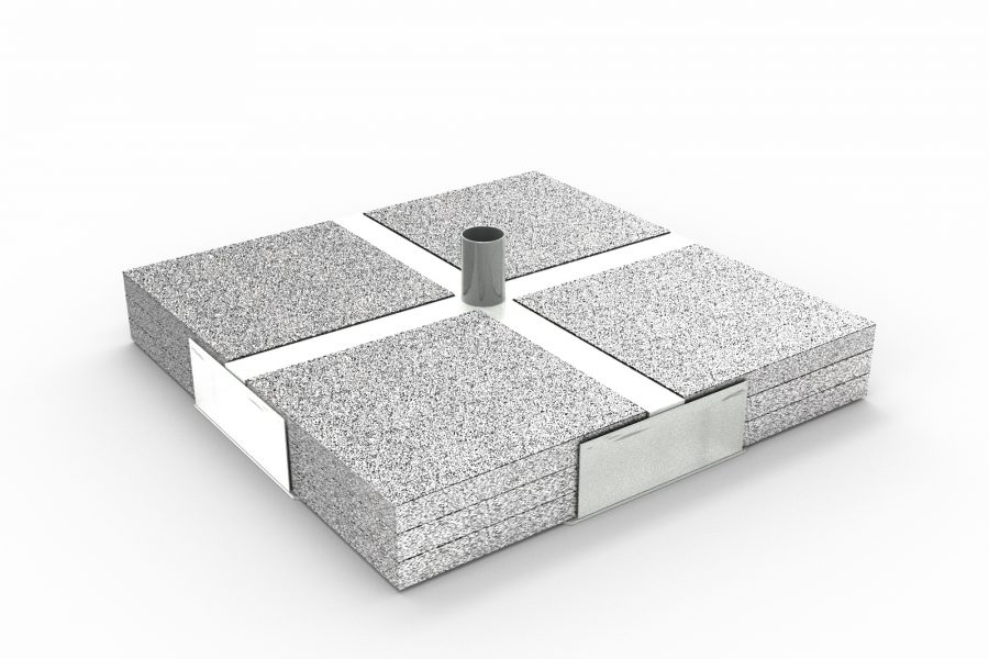 poggesi-base-in-ferro-87-87-cm-con-mattonelle-di-sassi-pandum image 1