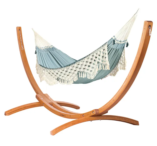 la-siesta-maera-brazil-fjord-amaca-king-cotone-bio-con-supporto-eucalipto image 1