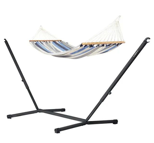 la-siesta-nautico-outdoor-r-anthracite-sea-salt-amaca-a-bastone-doppia-outdoor-c image 1
