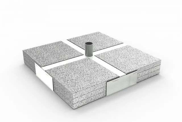 poggesi-base-in-ferro-87-87-cm-con-mattonelle-di-sassi-pandum image 1