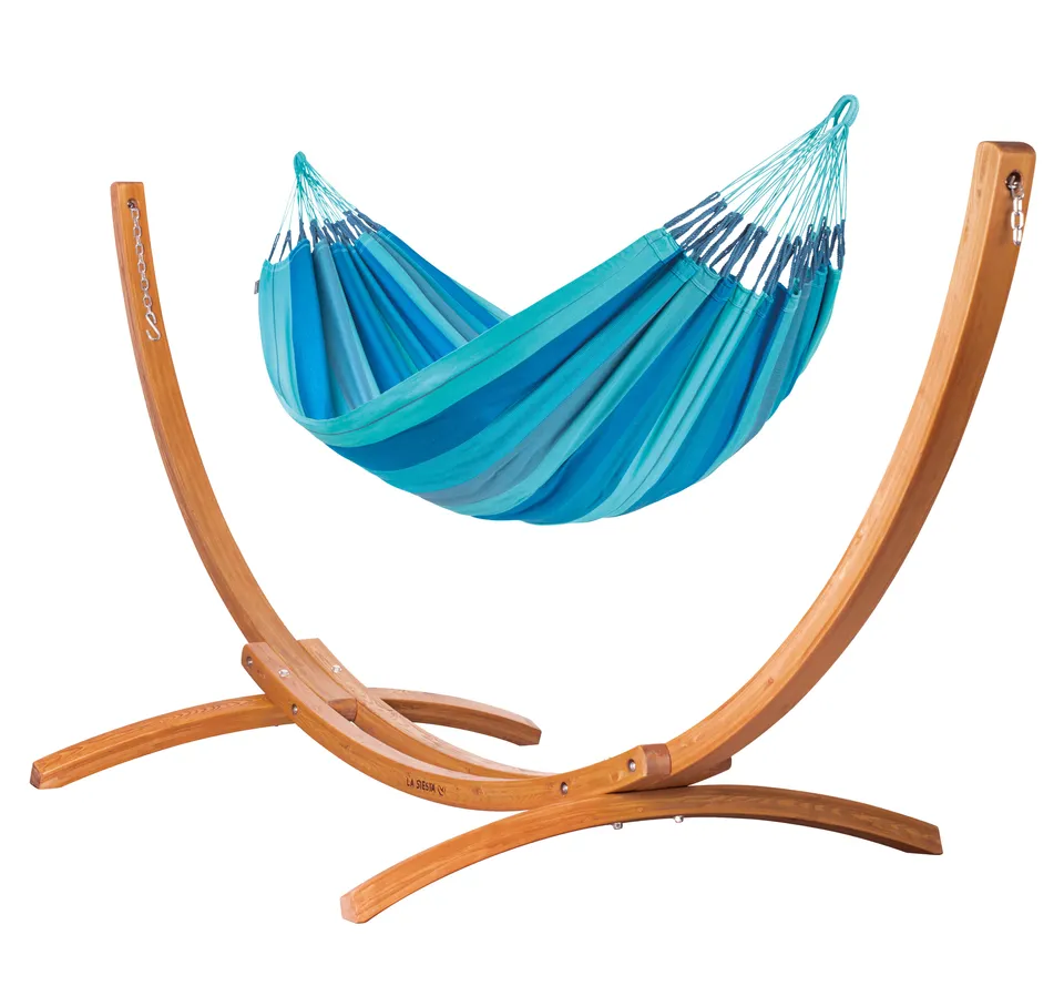 la-siesta-maera-organic-lagoon-amaca-doppia-cotone-bio-con-supporto-eucalipto image 1