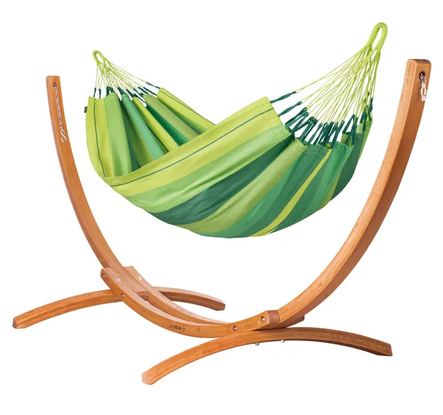 la-siesta-maera-organic-jungle-set-amaca-singola-in-cotone-biologico-con-support image 1