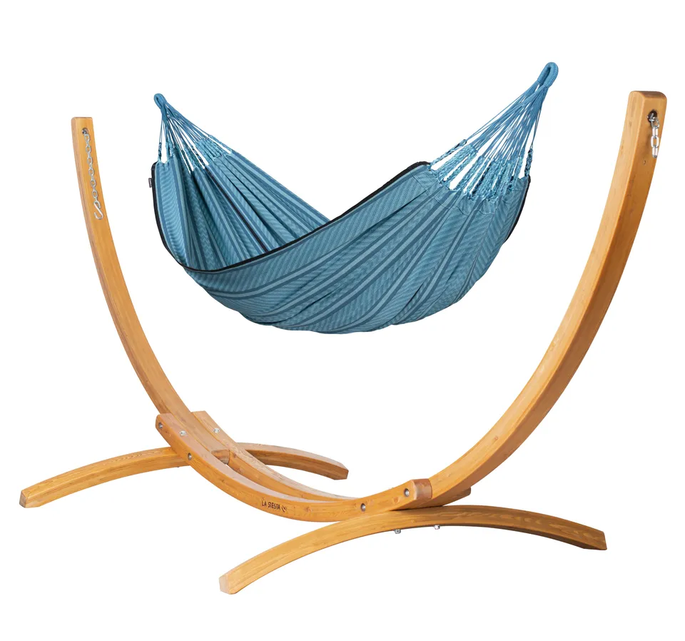la-siesta-maera-colombia-blue-zebra-amaca-doppia-con-supporto-eucalipto image 1